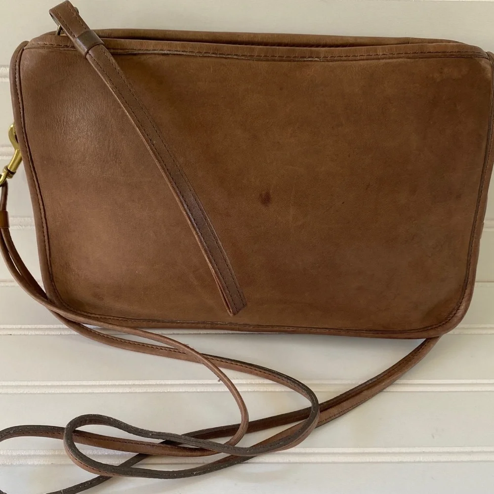 Coach Vintage Putty Bonnie Cashin Basic Shoulder Bag Purse Clutch New York City